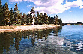 Lac Le Jeune Park Beach